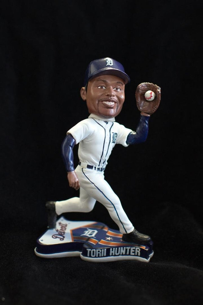 Torii Hunter Detroit Tigers Flag Base FOCO 2013 Bobblehead
