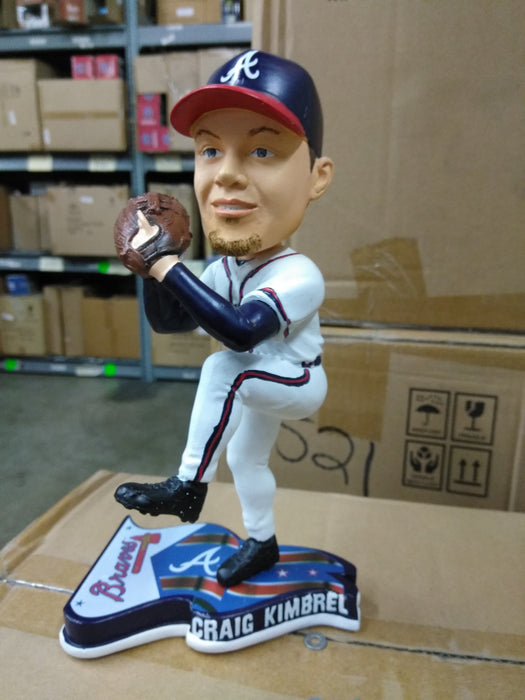 Craig Kimbrel Atlanta Braves Flag Base FOCO 2013 Atlanta Braves Bobblehead