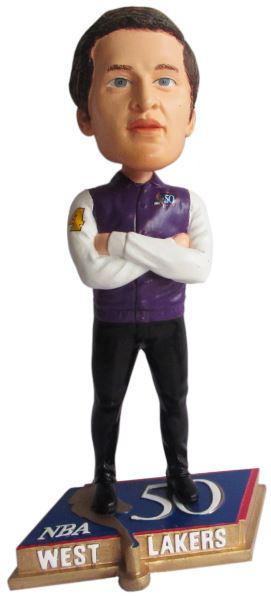 Jerry West LA Lakers 50 Greatest Players Bobble FC Los Angeles Lakers Bobblehead