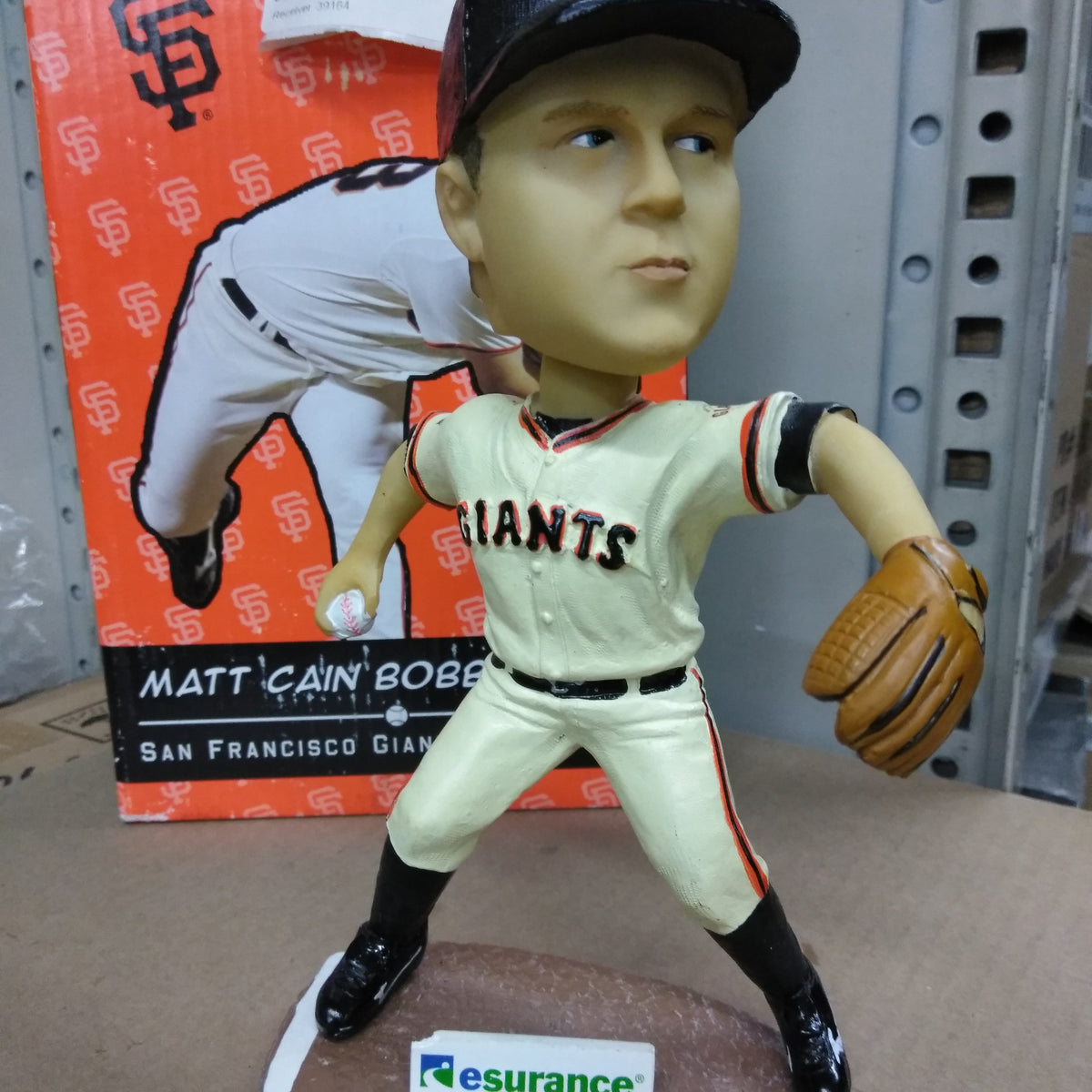 Matt Cain San Francisco Giants Bobblehead — BobblesGalore