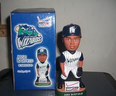 Josh Barfield Fort Wayne Wizards SGA - 07/11/04 Bobblehead MiLB