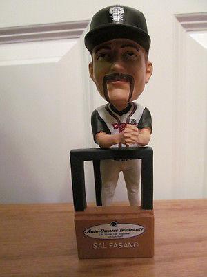 Sal Fasano Manager Lansing Lugnuts 2012 SGA Lansing Lugnuts Bobblehead