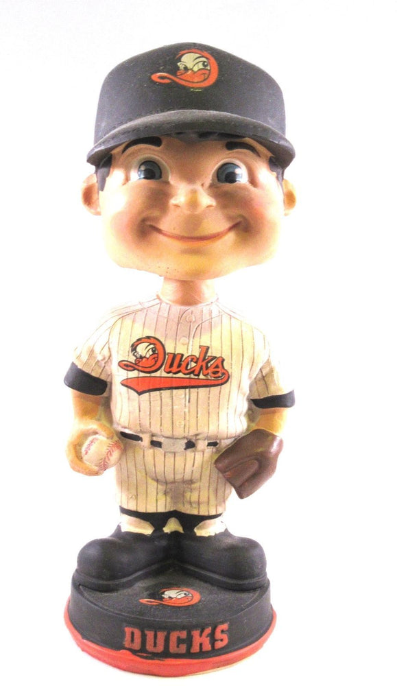 Vintage Long Island Ducks Bobble Boy-Faced Bobblehead, Boy's