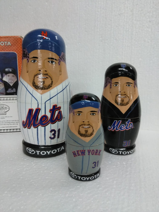 Mike Piazza New York Mets  Nesting Dolls 