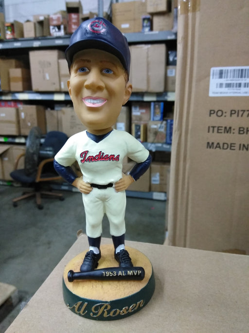 Al Rosen Cleveland Indians '53 AL MVP Bobble 2003 Bobblehead