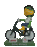 Maynard the Mallard Madison Mallards SGA - 05/31/13 (biking) Bobblehead MiLB