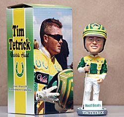 Tim Tetrick  Record Setting 2007, Sponsored by Hoof Beats Bobblehead EQU