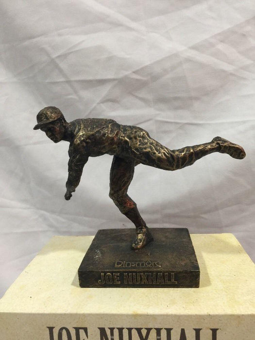 Joe Nuxhall Cincinnati Reds Reds Hall of Fame June Bronzed Statue MLB