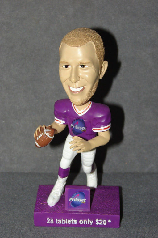 Brett Favre Green Bay Packers Prilosec (purple) Bobblehead NFL