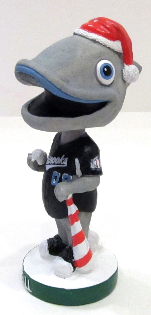 Gill the Chinook Lakeshore Chinooks Holiday Version Bobblehead MiLB