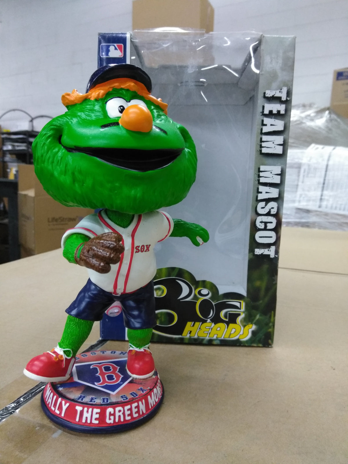 Wally the Green Monster Big Heads Team Mascot FOCO Bobblehead —  BobblesGalore