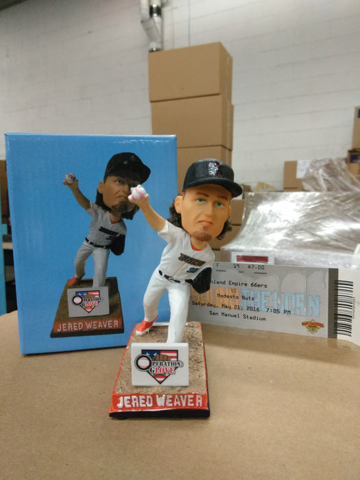 Jered Weaver Inland Empire 66ers 2016 SGA  Bobblehead