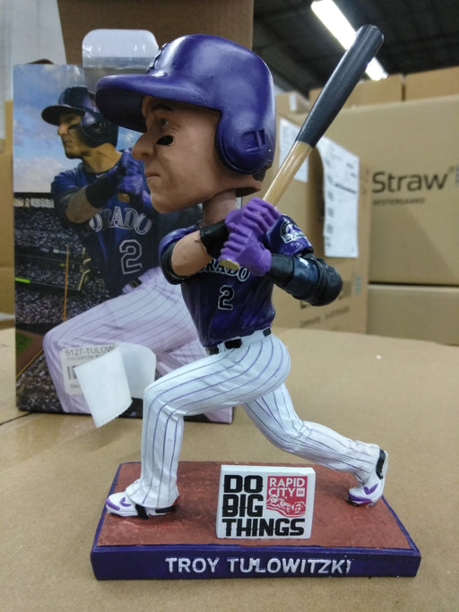 Troy Tulowitzki Colorado Rockies 2015 SGA Batting Bobblehead