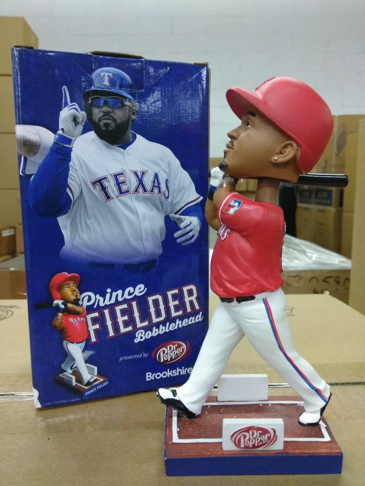 Prince Fielder Texas Rangers Red Uniform SGA 2015 Bobblehead