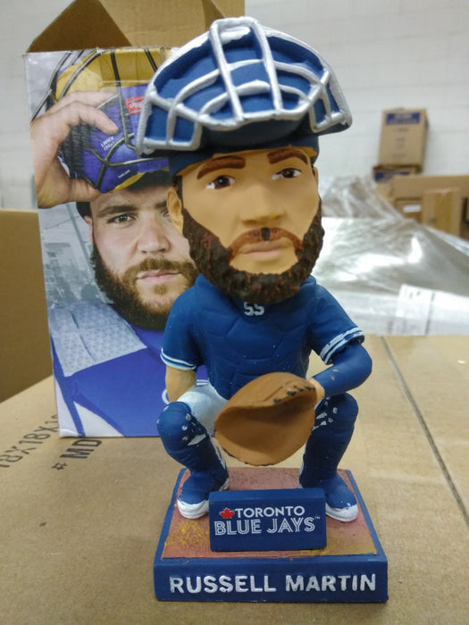 Russell Martin Toronto Blue Jays Catcher SGA 2015 Bobblehead — BobblesGalore