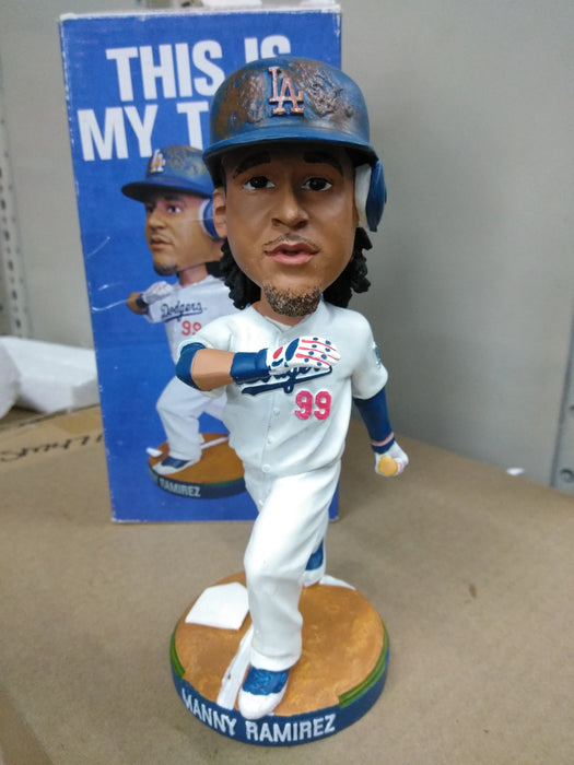 Manny Ramirez Dodgers No Bat Limited Edition Bobblehead