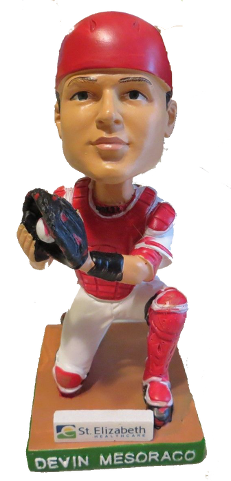 Devin Mesoraco Cincinnati Reds Catcher Bobble 2015 Cincinnati Reds Bobblehead