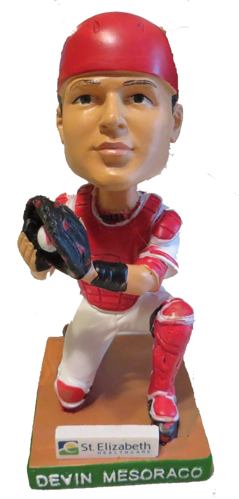Devin Mesoraco Cincinnati Reds Catcher Bobble 2015 Cincinnati Reds Bobblehead
