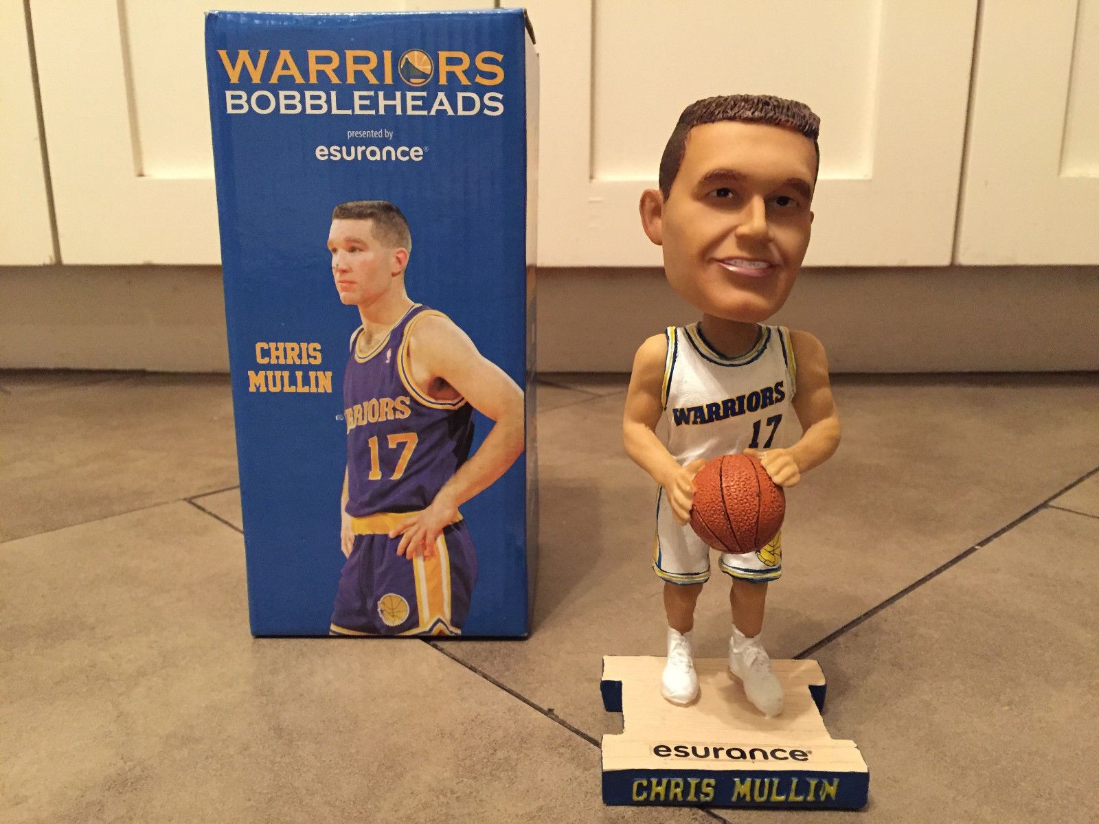 Chris Mullin Golden State Warriors Bobble SGA '12 Bobblehead
