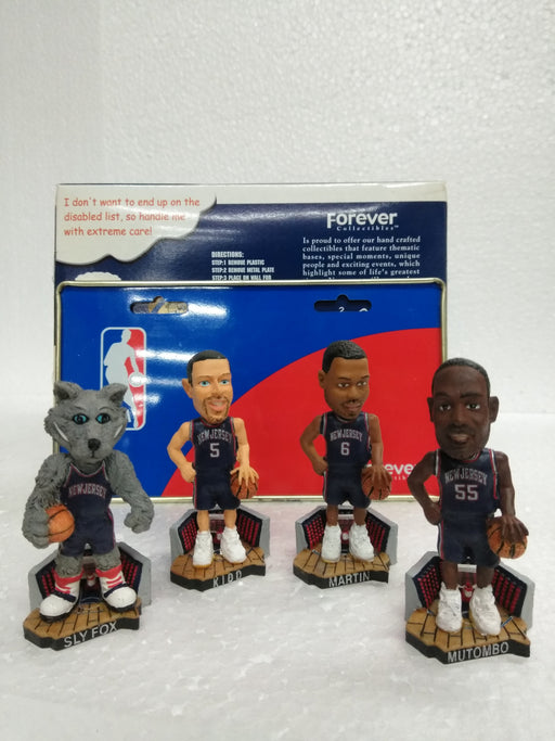 NEW JERSEY NETS 4 PACK MINI BOBBLES Bobblehead