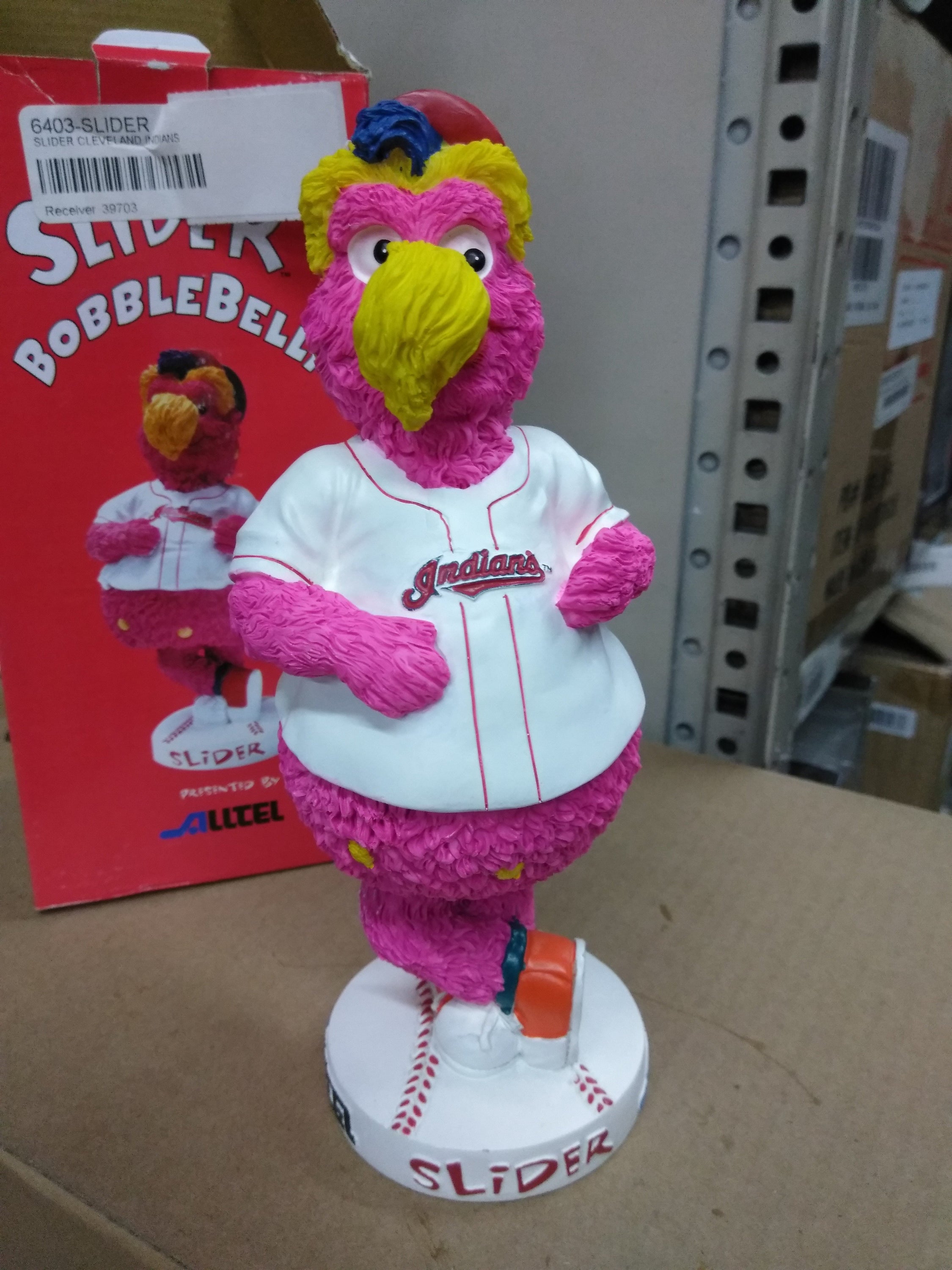 SLIDER CLEVELAND INDIANS Bobblehead — BobblesGalore