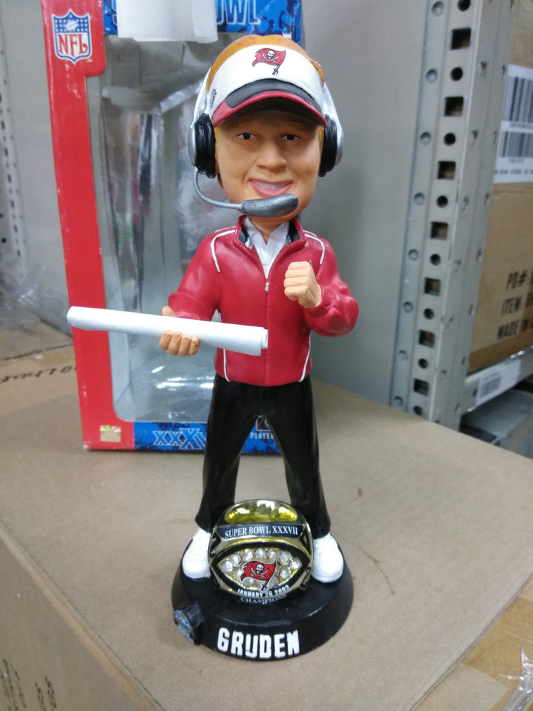 GRUDEN SUPER BOWL 38 Bobblehead