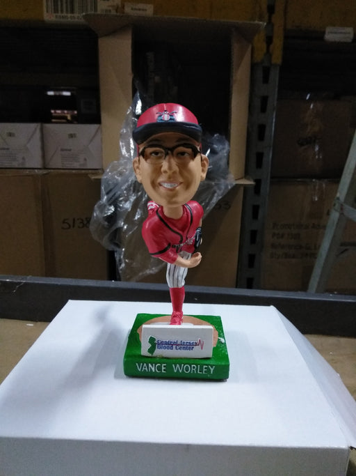 Vance Worley Lakewood Blueclaws CJ Blood Center Lakewood Blueclaws Bobblehead