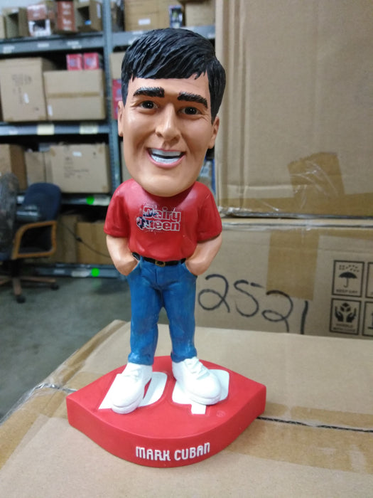 Mark Cuban Dairy Queen Shark Tank Mavericks Bobble Dairy Queen Bobblehead