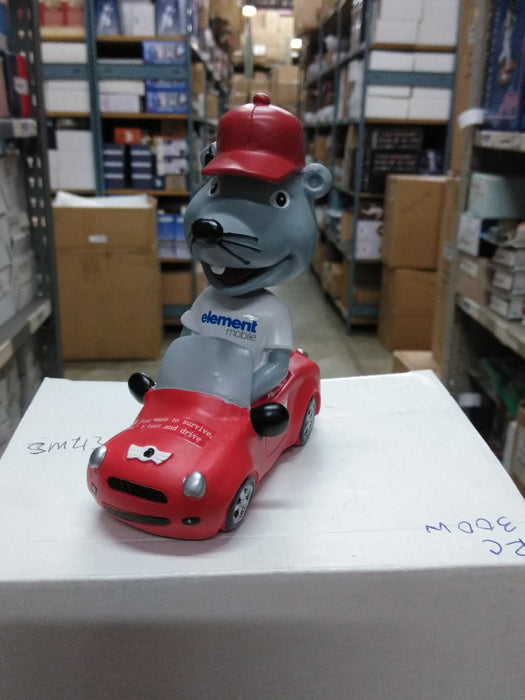 Rosco P. Rafter No Text and Drive Mascot Driving Element Mobile Bobblehead