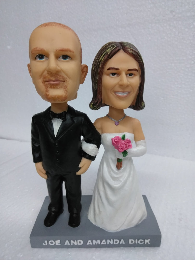 JOE AND AMANDA DICK WEDDING Bobblehead