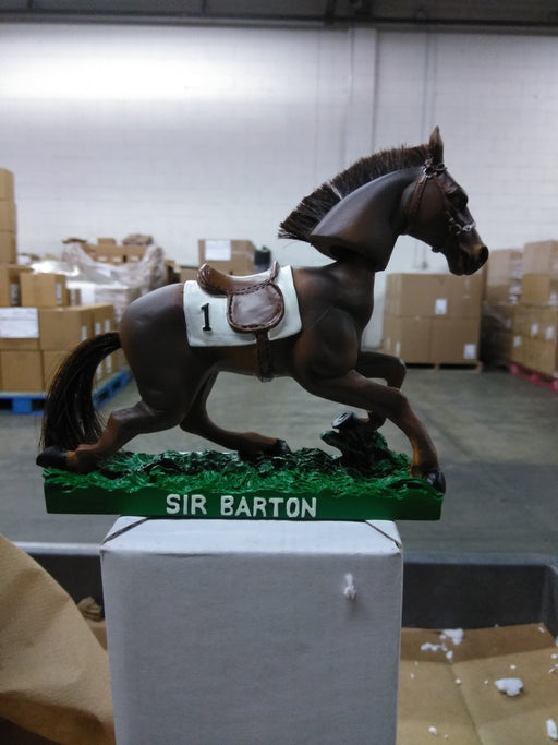 Sir Barton  Can't  find anything Bobblehead EQU