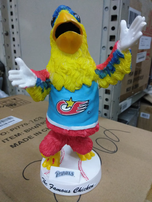 THE FAMOUS CHICKEN PADRES MASCOT Bobblehead