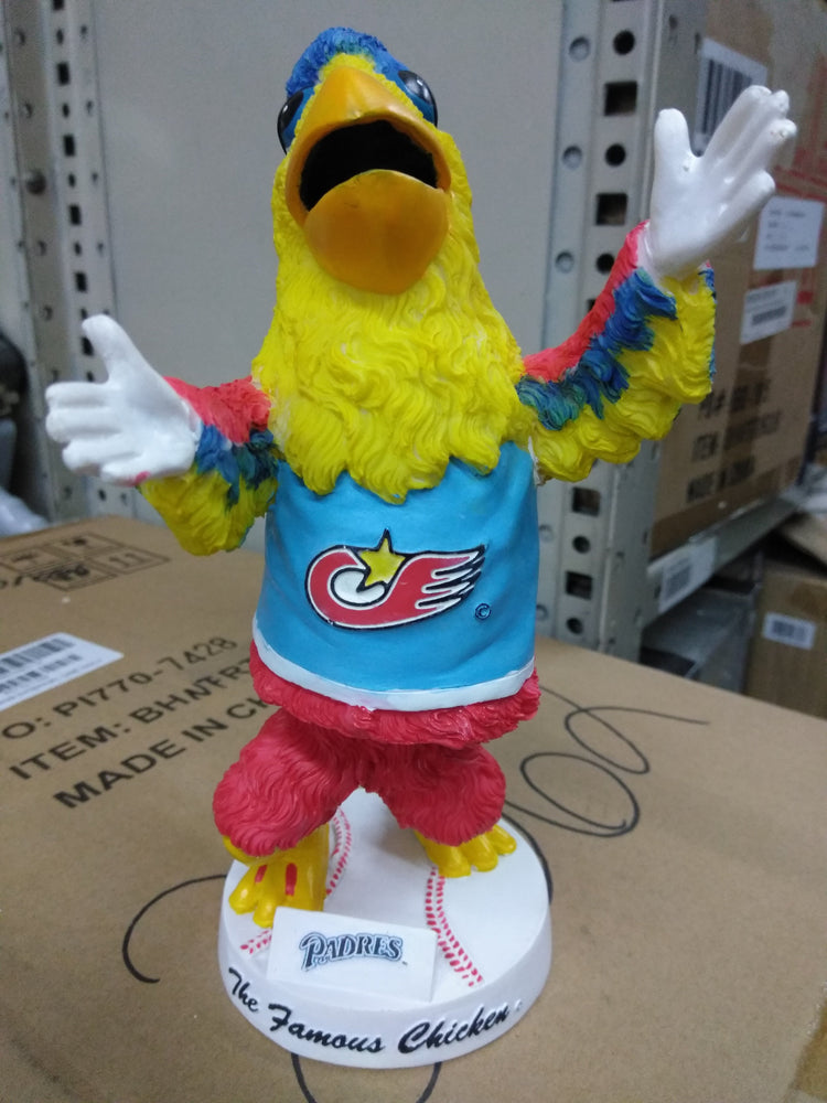THE FAMOUS CHICKEN PADRES MASCOT Bobblehead