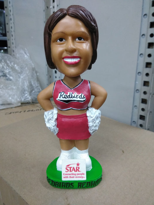 REDBIRDS REDHOT CHEERLEADER Bobblehead