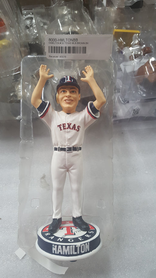 HAMILTON # 32 TEXAS MLB BROWN BX Bobblehead