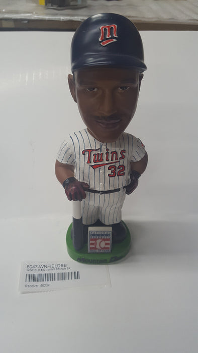 WINFIELD #32 TWINS BROWN BX Bobblehead