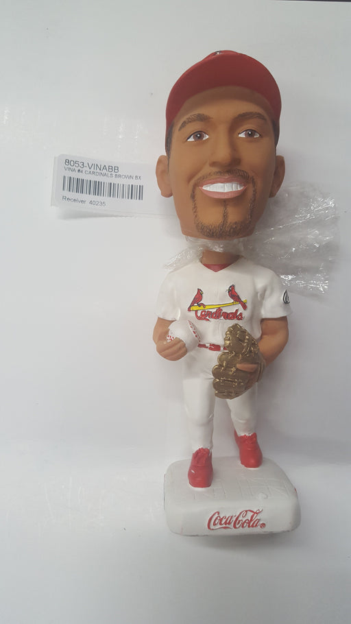 VINA #4 CARDINALS BROWN BX Bobblehead