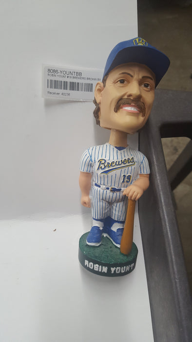 ROBIN YOUNT #19 BREWERS BROWN BX Bobblehead