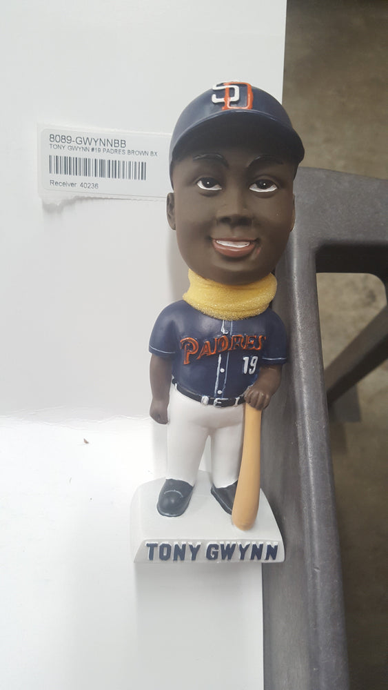 TONY GWYNN #19 PADRES BROWN BX Bobblehead