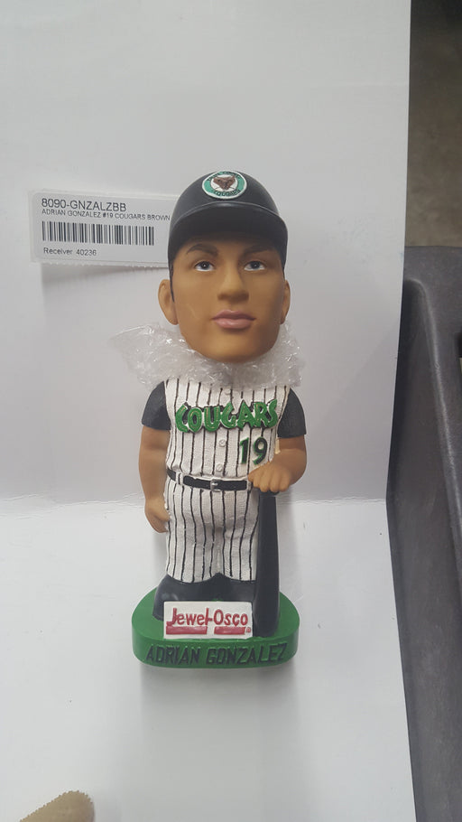 ADRIAN GONZALEZ #19 COUGARS BROWN BX Bobblehead