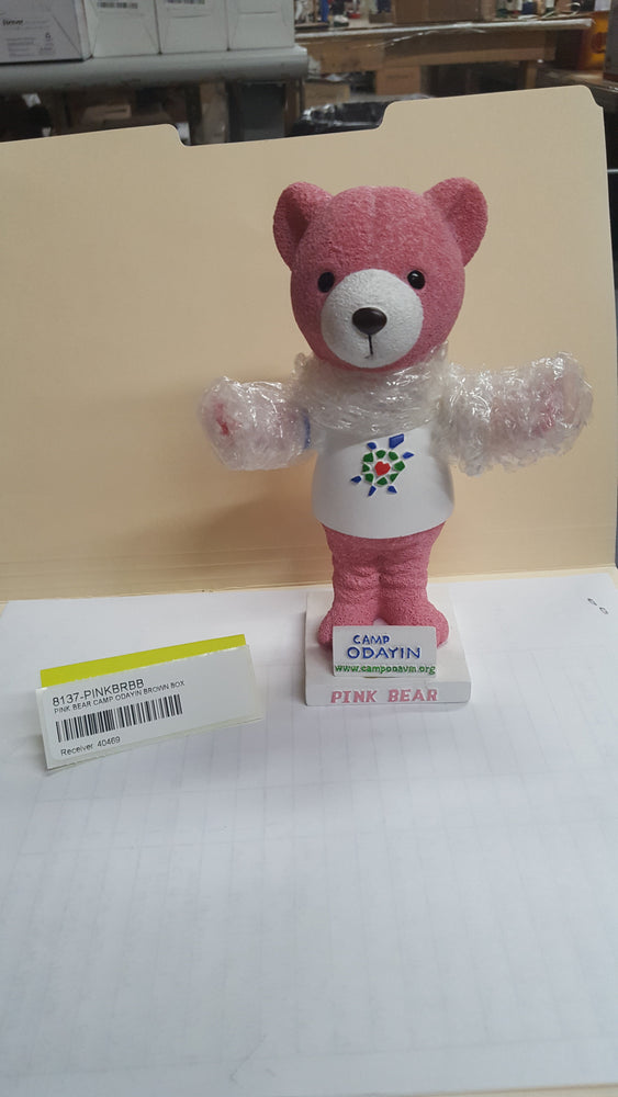 PINK BEAR CAMP ODAYIN BROWN BOX Bobblehead