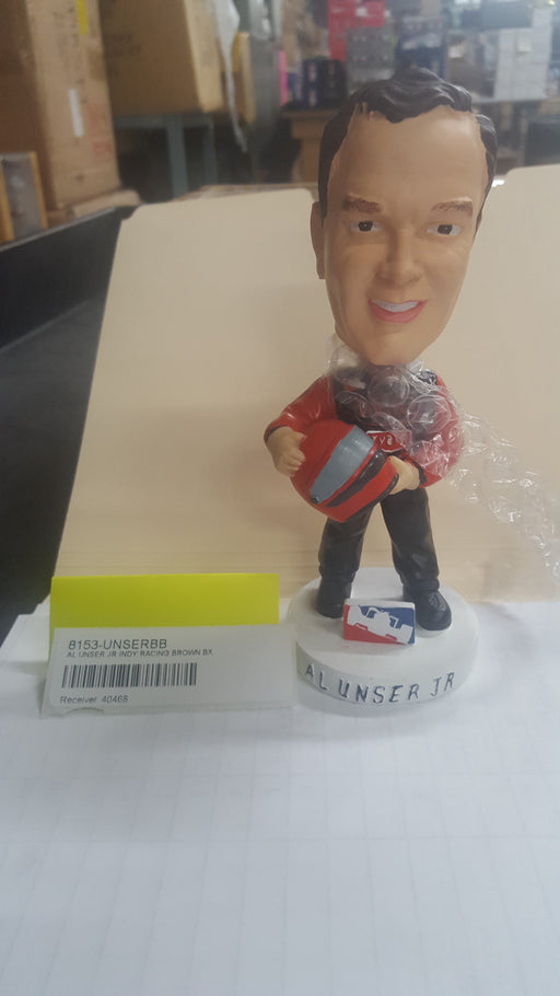 AL UNSER JR INDY RACING BROWN BX Bobblehead