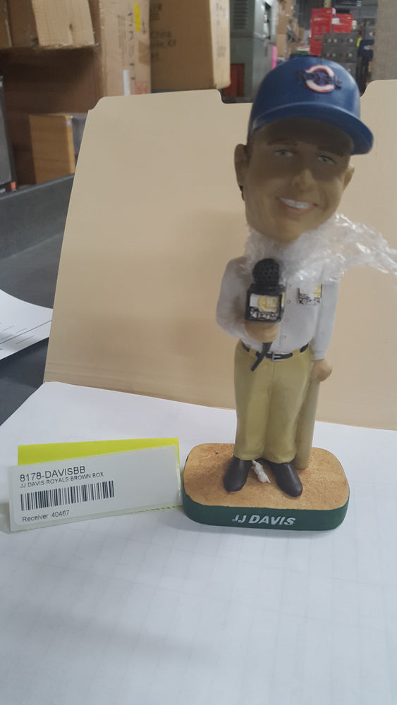 JJ DAVIS ROYALS BROWN BOX Bobblehead