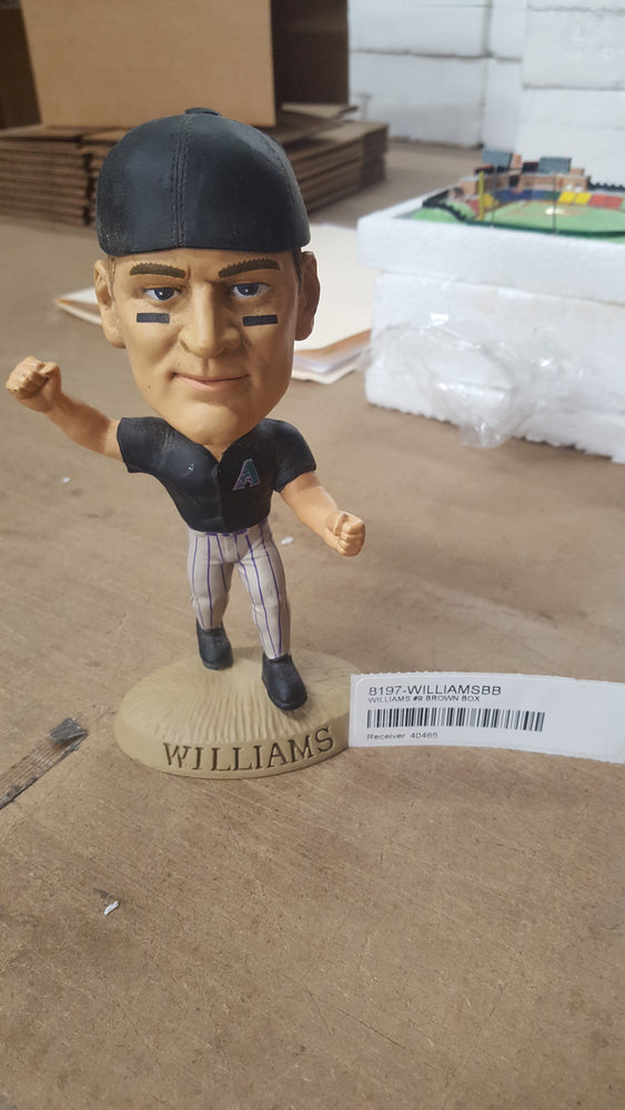 WILLIAMS #9 BROWN BOX Bobblehead