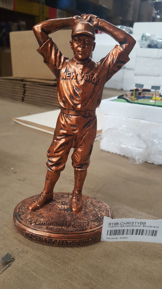 Christy Mathewson Ny Brown Box Limited Edition Bobblehead
