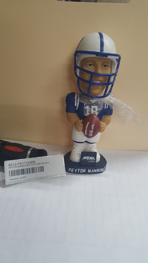 PEYTON MANNING #18 COLTS BROWN BOX Bobblehead