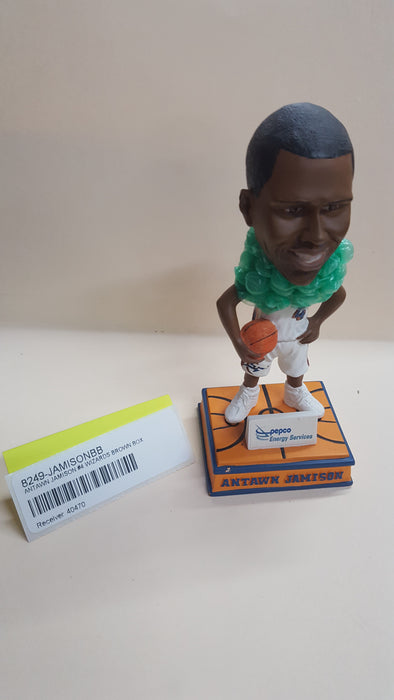 ANTAWN JAMISON #4 WIZARDS BROWN BOX Bobblehead