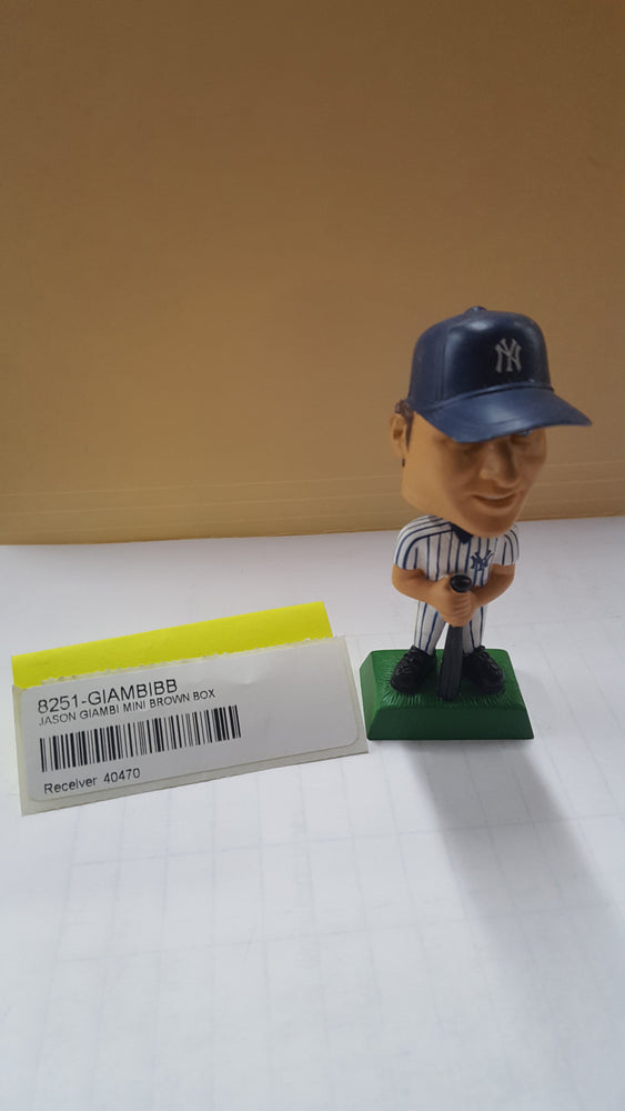 JASON GIAMBI MINI BROWN BOX Bobblehead