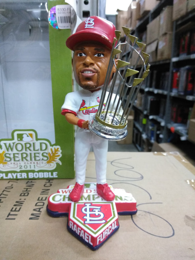 RAFAEL FURCAL CARDINALS BROKEN ARM TROPHY BB Bobblehead