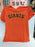 GIANTS SHIRT BLK/GOLD LETTERS YOUTH XL Bobblehead